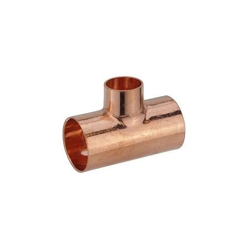 Kupfer-Löt-T-Stück - 22 x 15 x 22 mm - mit DVGW-Zulassung