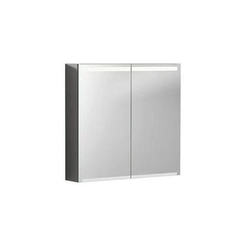 Spiegelschrank Geberit Option mit LED-Beleuchtung, 2 Türen, 750 x 700 x 150 mm - 500205001