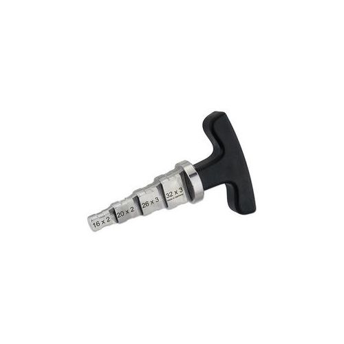 Kalibrierer für Alu-Mehrschicht-Verbundrohr 16 x 2 mm, 20 x 2 mm, 26 x 3 mm und 32 x 3 mm