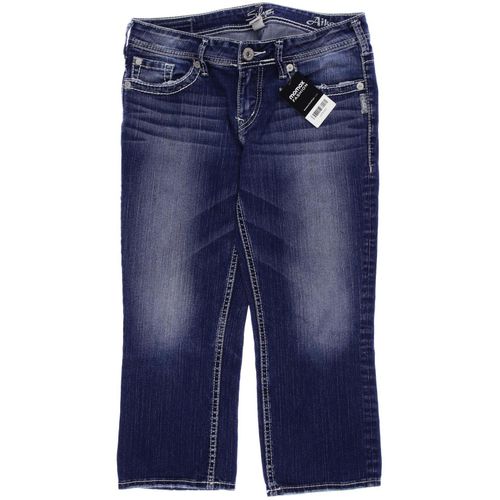 Silver Jeans Damen Jeans, blau, Gr. 28