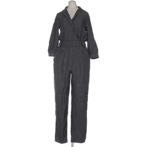 Mango Damen Jumpsuit/Overall, grau, Gr. 36