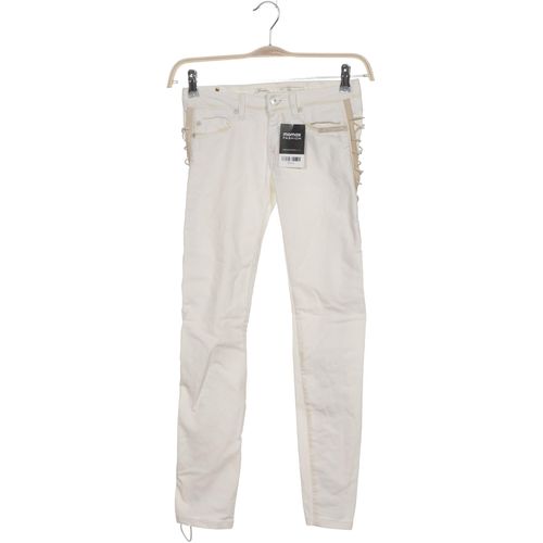 Replay Damen Jeans, cremeweiß, Gr. 25