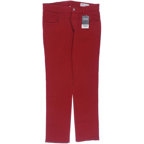 s.Oliver Damen Jeans, rot, Gr. 40