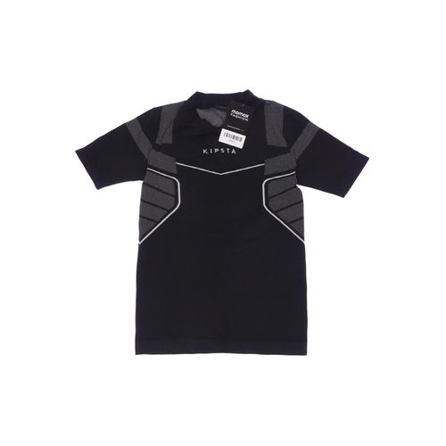 kipsta Herren T-Shirt, schwarz, Gr. 134