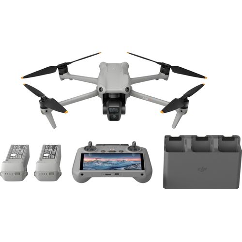 DJI Drohne "Air 3 Fly More Combo (DJI RC 2)" Drohnen grau