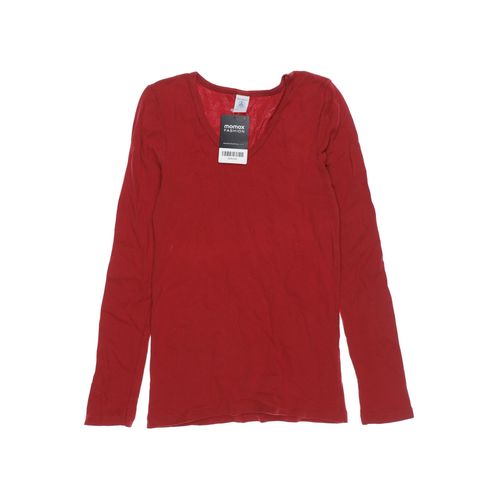 Petit Bateau Damen Langarmshirt, rot, Gr. 164