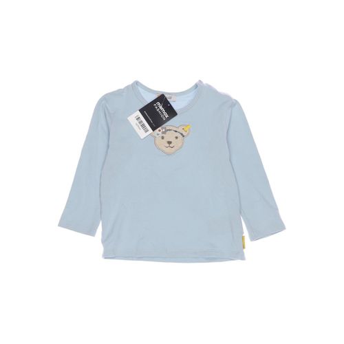 Steiff Damen Langarmshirt, hellblau, Gr. 86