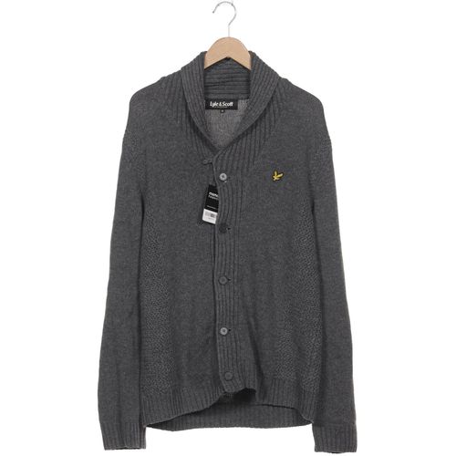 Lyle & Scott Herren Strickjacke, grau, Gr. 54