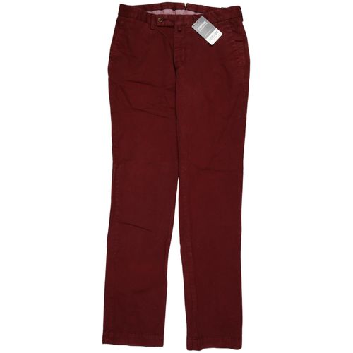 Hackett London Herren Stoffhose, bordeaux, Gr. 32