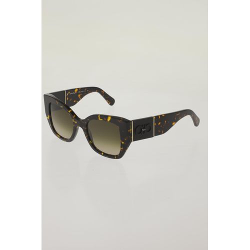 Salvatore Ferragamo Damen Sonnenbrille, braun, Gr.