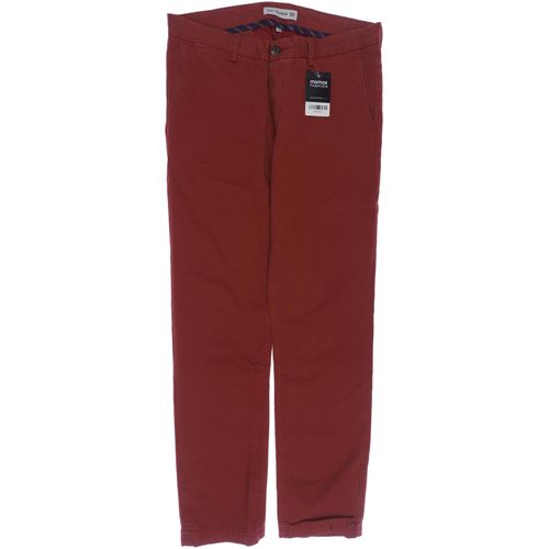 Ben Sherman Herren Stoffhose, rot, Gr. 33