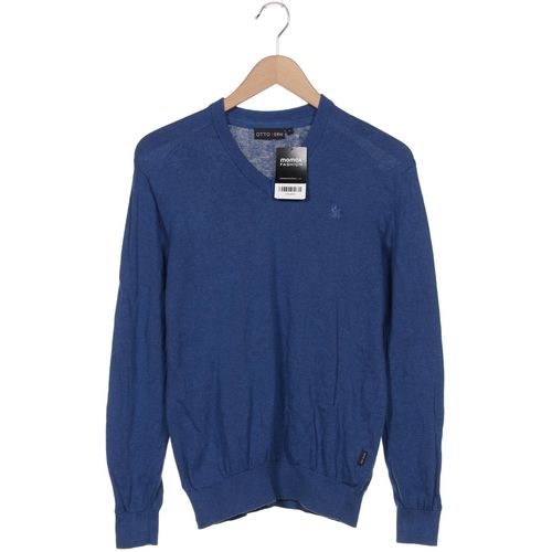 Otto Kern Herren Pullover, blau, Gr. 48