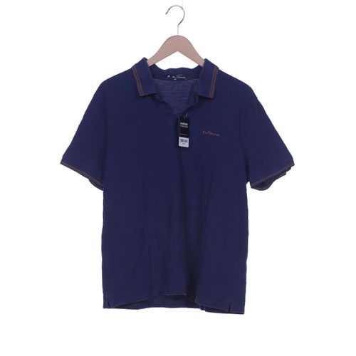 Ben Sherman Herren Poloshirt, blau, Gr. 54