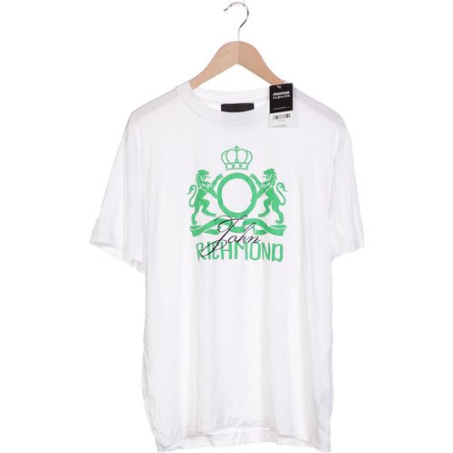 John Richmond Herren T-Shirt, weiß, Gr. 56