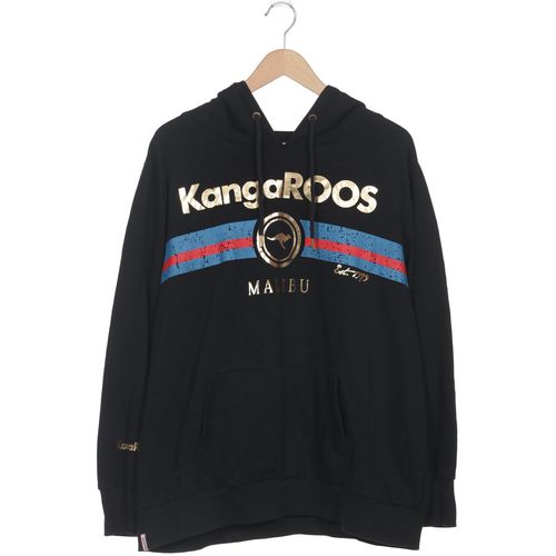 KangaROOS Herren Kapuzenpullover, schwarz, Gr. 52