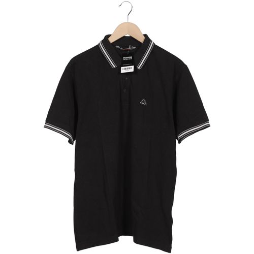 Kappa Herren Poloshirt, schwarz, Gr. 54