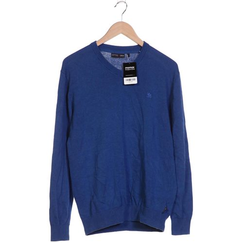 Otto Kern Herren Pullover, blau, Gr. 48