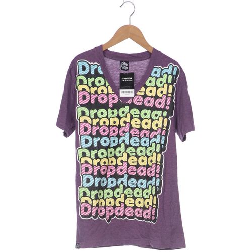 Drop Dead Herren T-Shirt, flieder, Gr. 46