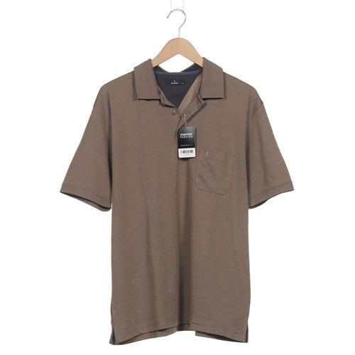 ragman Herren Poloshirt, beige, Gr. 54