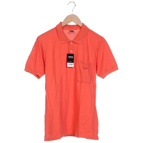 Trigema Herren Poloshirt, orange, Gr. 48