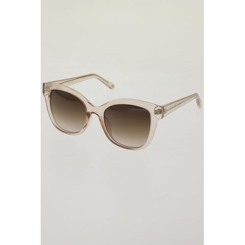 Fossil Damen Sonnenbrille, beige, Gr.