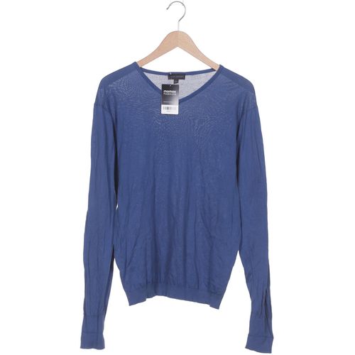 John Smedley Herren Pullover, blau, Gr. 52