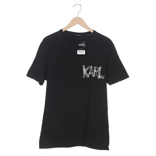 Lagerfeld Herren T-Shirt, schwarz, Gr. 56