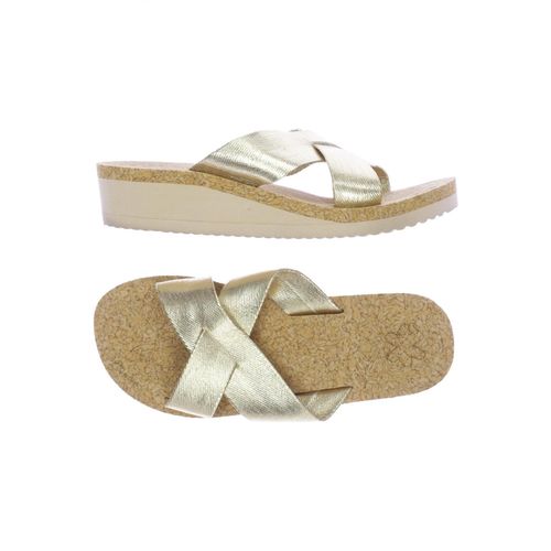 FitFlop Damen Sandale, gold, Gr. 37