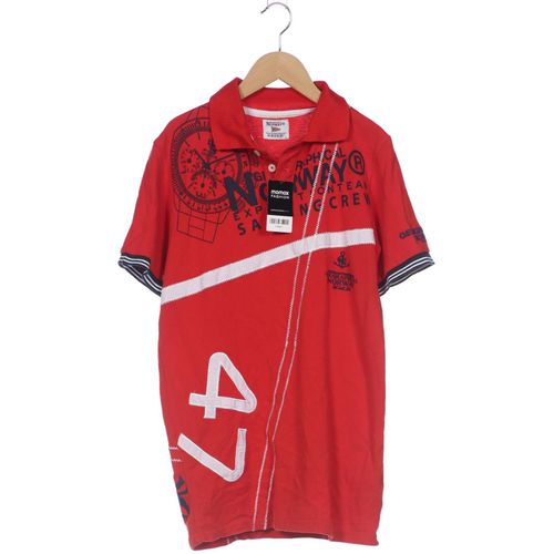 Geographical Norway Herren Poloshirt, rot, Gr. 52