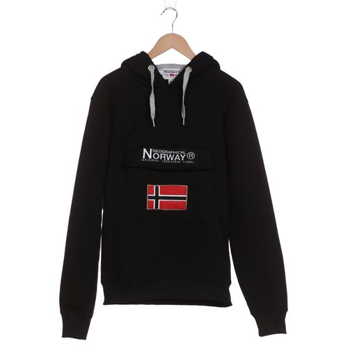 Geographical Norway Herren Kapuzenpullover, schwarz, Gr. 52