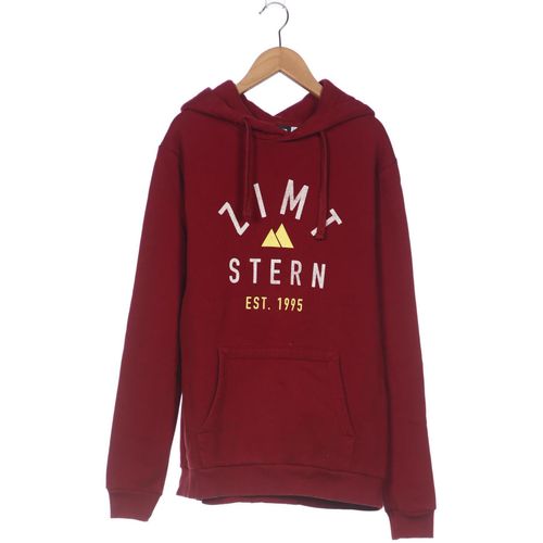 Zimtstern Herren Kapuzenpullover, bordeaux, Gr. 46