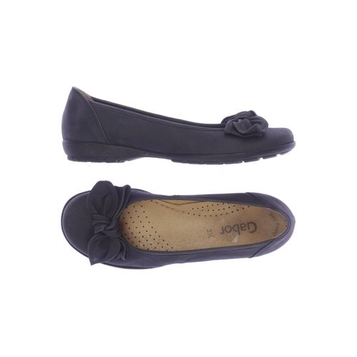 Gabor Damen Ballerinas, marineblau, Gr. 3.5