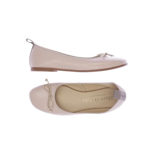 Marc O Polo Damen Ballerinas, beige, Gr. 38