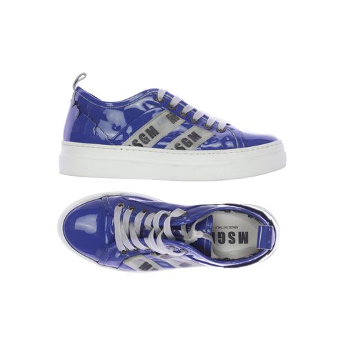 Msgm Damen Sneakers, blau, Gr. 37