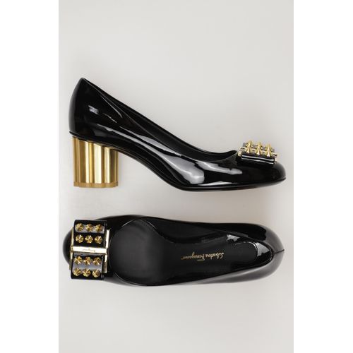 Salvatore Ferragamo Damen Pumps, schwarz, Gr. 6