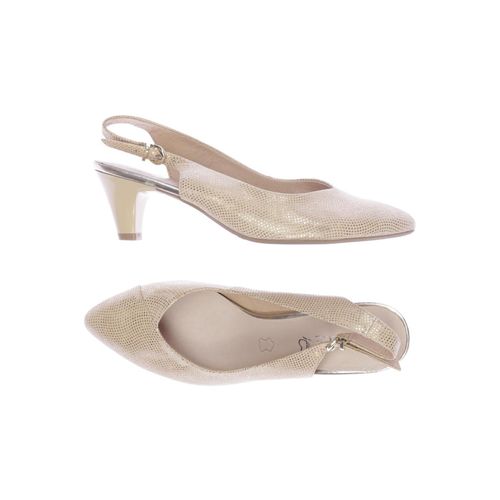 Caprice Damen Sandale, beige, Gr. 38.5