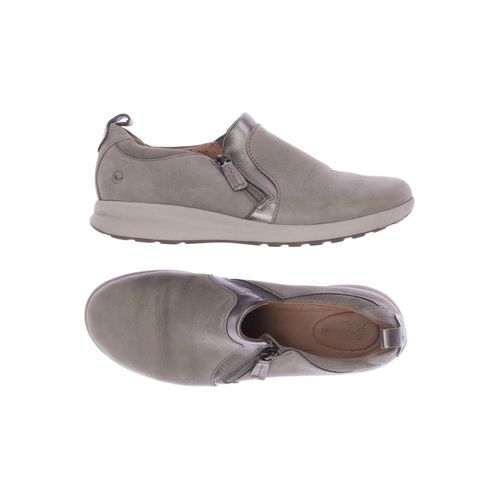 Clarks Damen Halbschuh, grau, Gr. 39