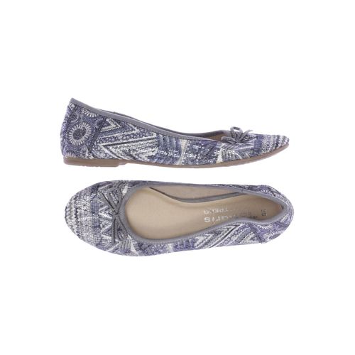 Tamaris Damen Ballerinas, blau, Gr. 38