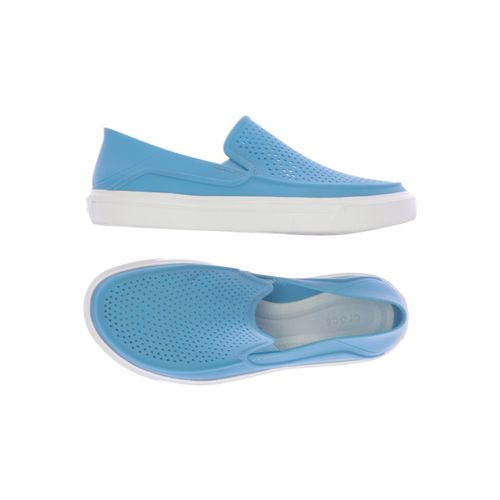 Crocs Damen Halbschuh, blau, Gr. 6