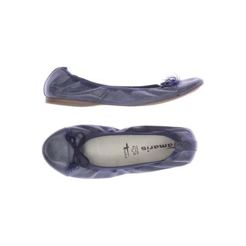 Tamaris Damen Ballerinas, blau, Gr. 37