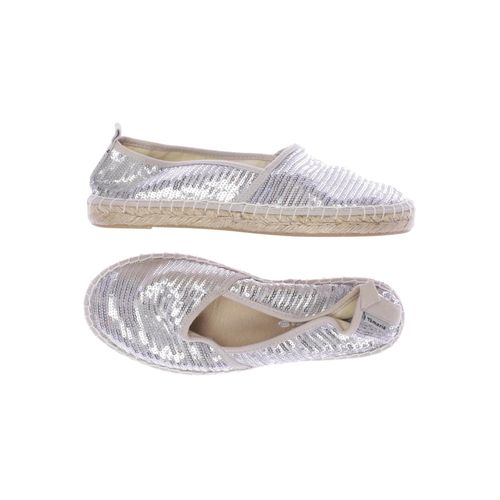 Tamaris Damen Ballerinas, silber, Gr. 36