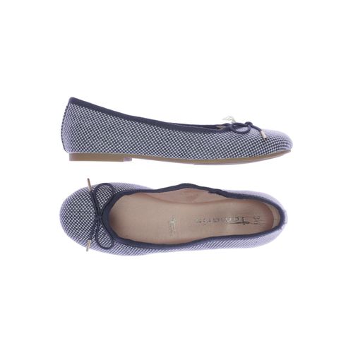 Tamaris Damen Ballerinas, blau, Gr. 36