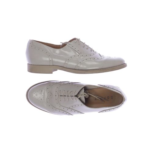 Esprit Damen Halbschuh, beige, Gr. 38