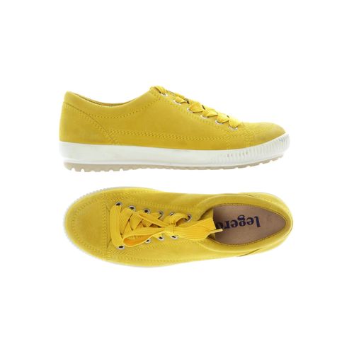 Legero Damen Sneakers, gelb, Gr. 4