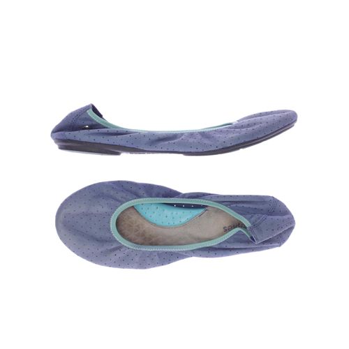 Hush Puppies Damen Ballerinas, blau, Gr. 38