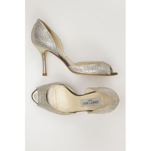 Jimmy Choo Damen Sandale, gold, Gr. 35