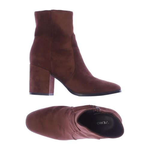 Vero Moda Damen Stiefelette, bordeaux, Gr. 36