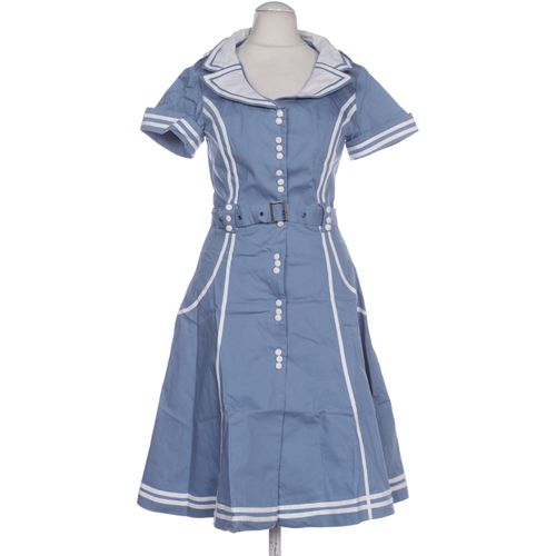 Voodoo Vixen Damen Kleid, blau, Gr. 38