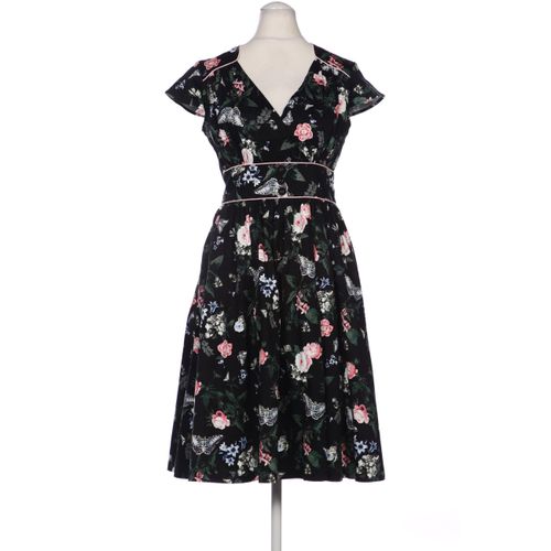 Lindy Bop Damen Kleid, schwarz, Gr. 38