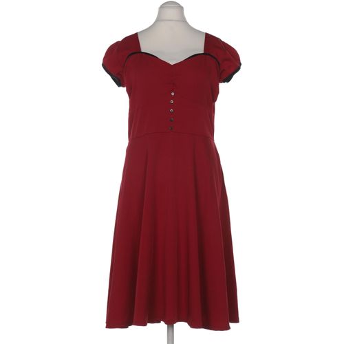 Lindy Bop Damen Kleid, rot, Gr. 44